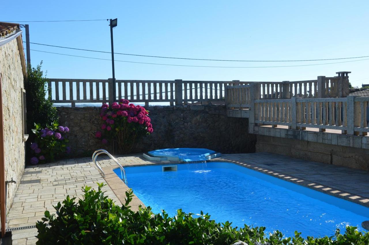 O Castro Apartamentos Cambados Esterno foto